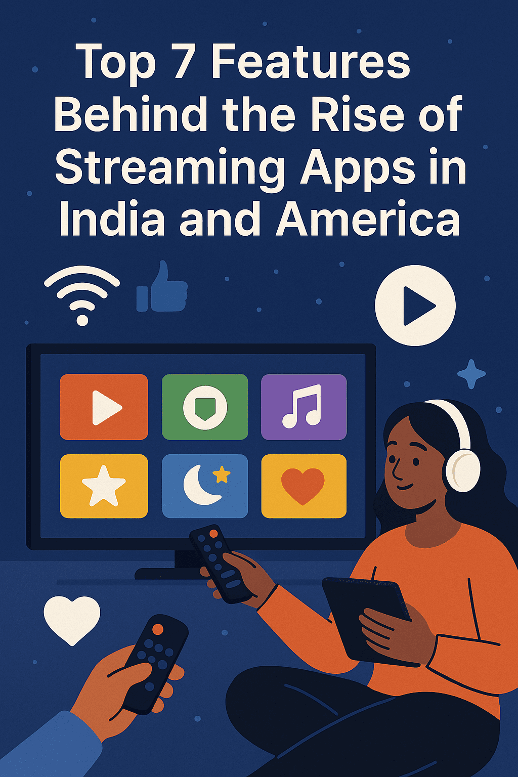 Top 7 Features Behind the Rise of Streaming Apps in India and America
